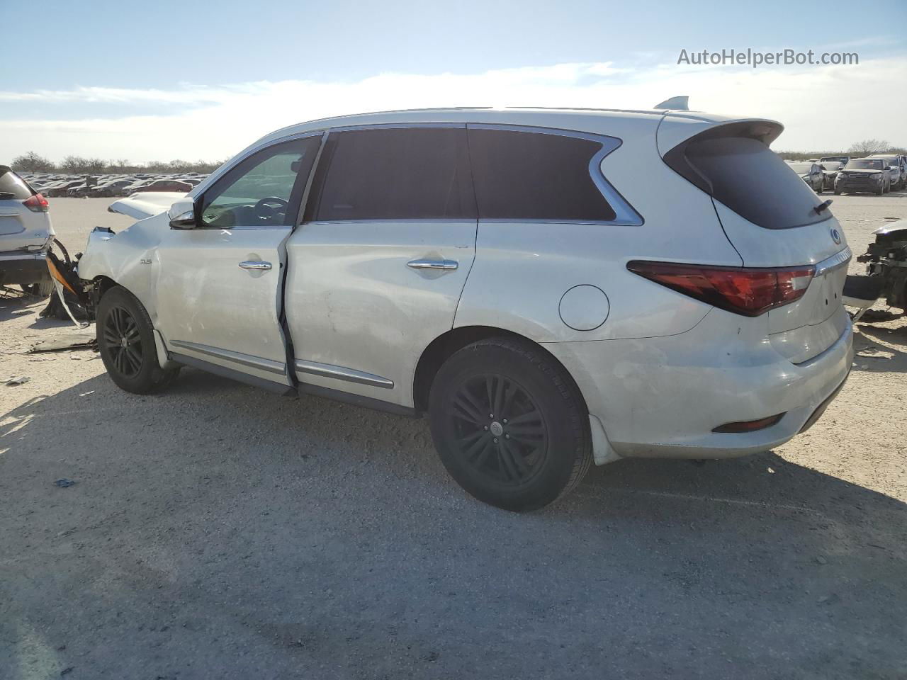 2016 Infiniti Qx60  White vin: 5N1AL0MN5GC528915