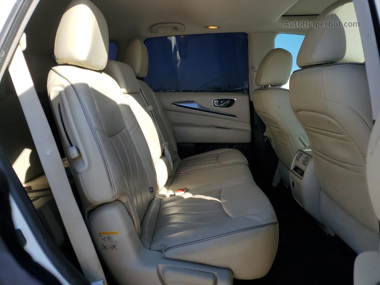 2016 Infiniti Qx60  Белый vin: 5N1AL0MN5GC528915