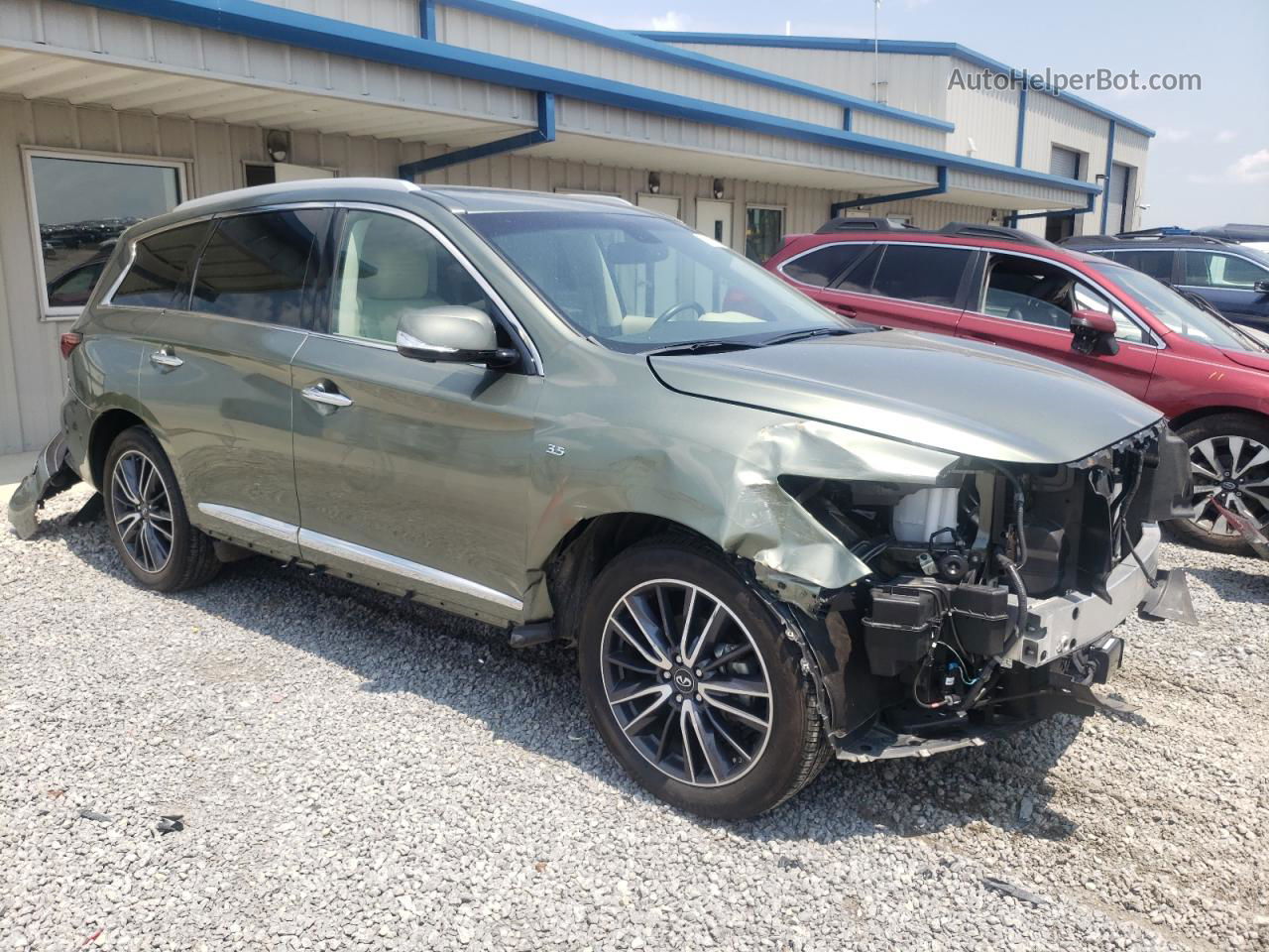 2016 Infiniti Qx60  Teal vin: 5N1AL0MN5GC530017