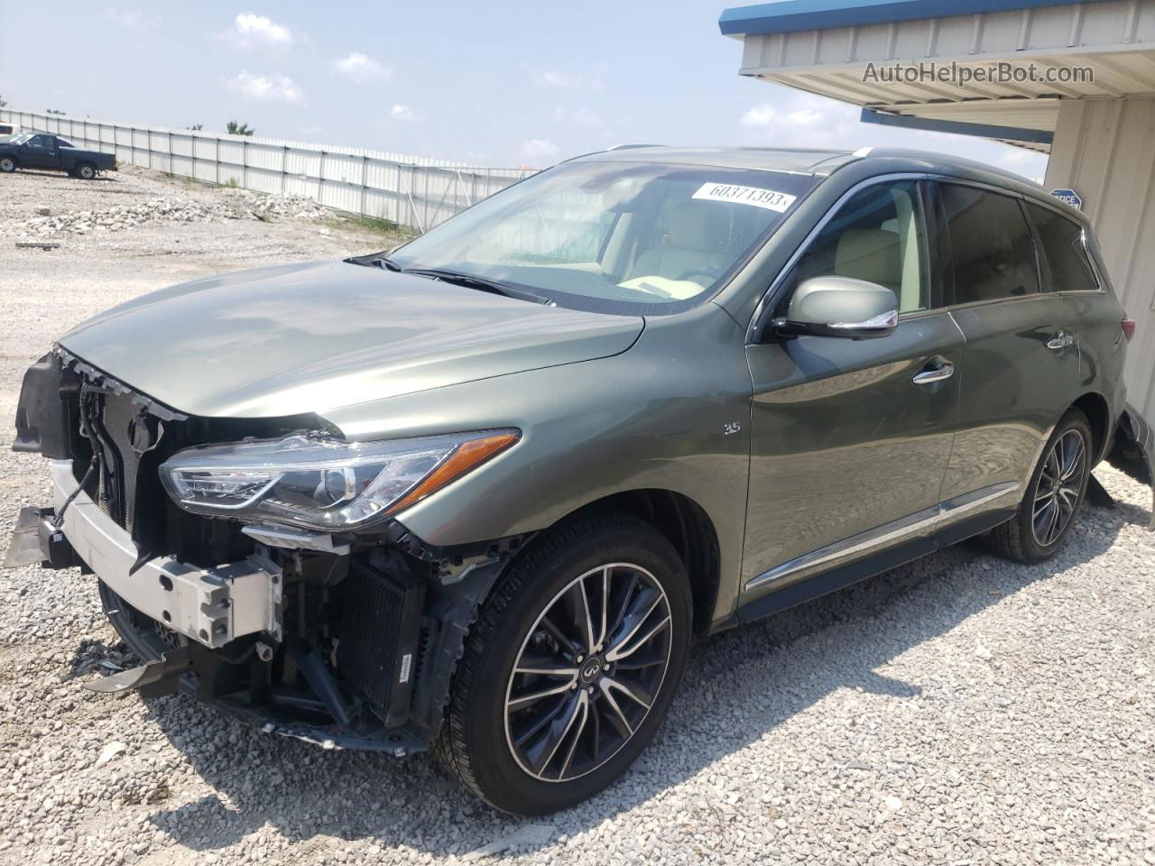 2016 Infiniti Qx60  Teal vin: 5N1AL0MN5GC530017