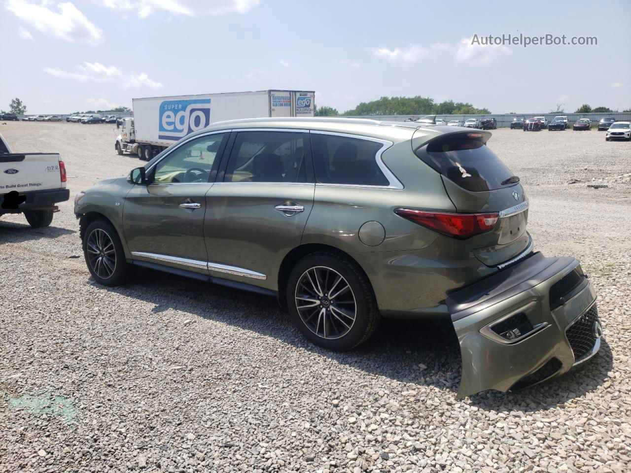 2016 Infiniti Qx60  Teal vin: 5N1AL0MN5GC530017