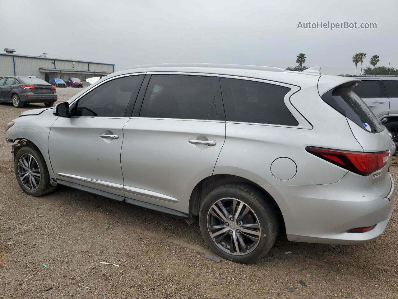 2016 Infiniti Qx60  Silver vin: 5N1AL0MN6GC502954