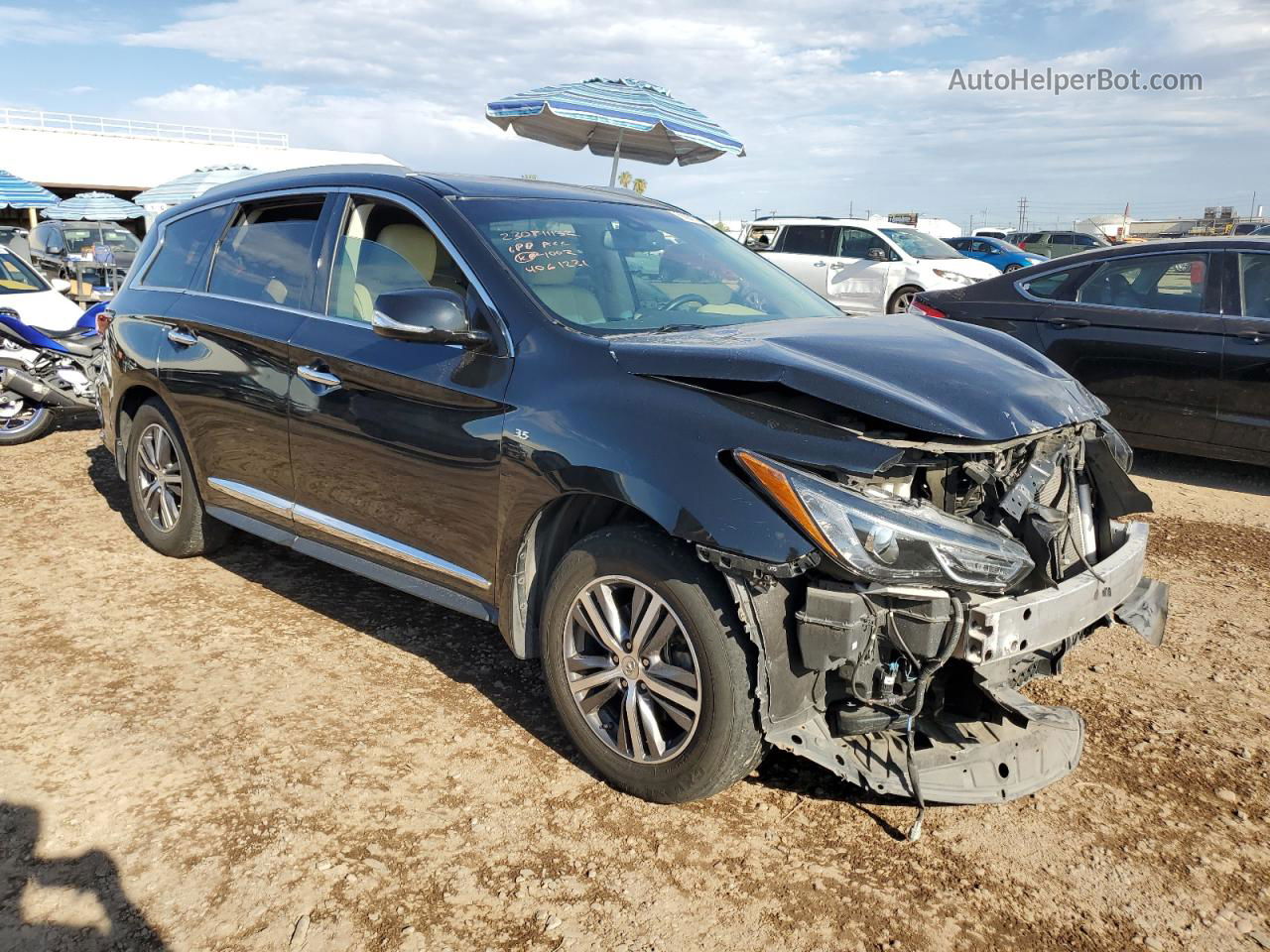 2016 Infiniti Qx60  Черный vin: 5N1AL0MN6GC521231