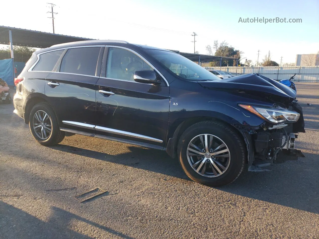 2016 Infiniti Qx60  Blue vin: 5N1AL0MN6GC531189