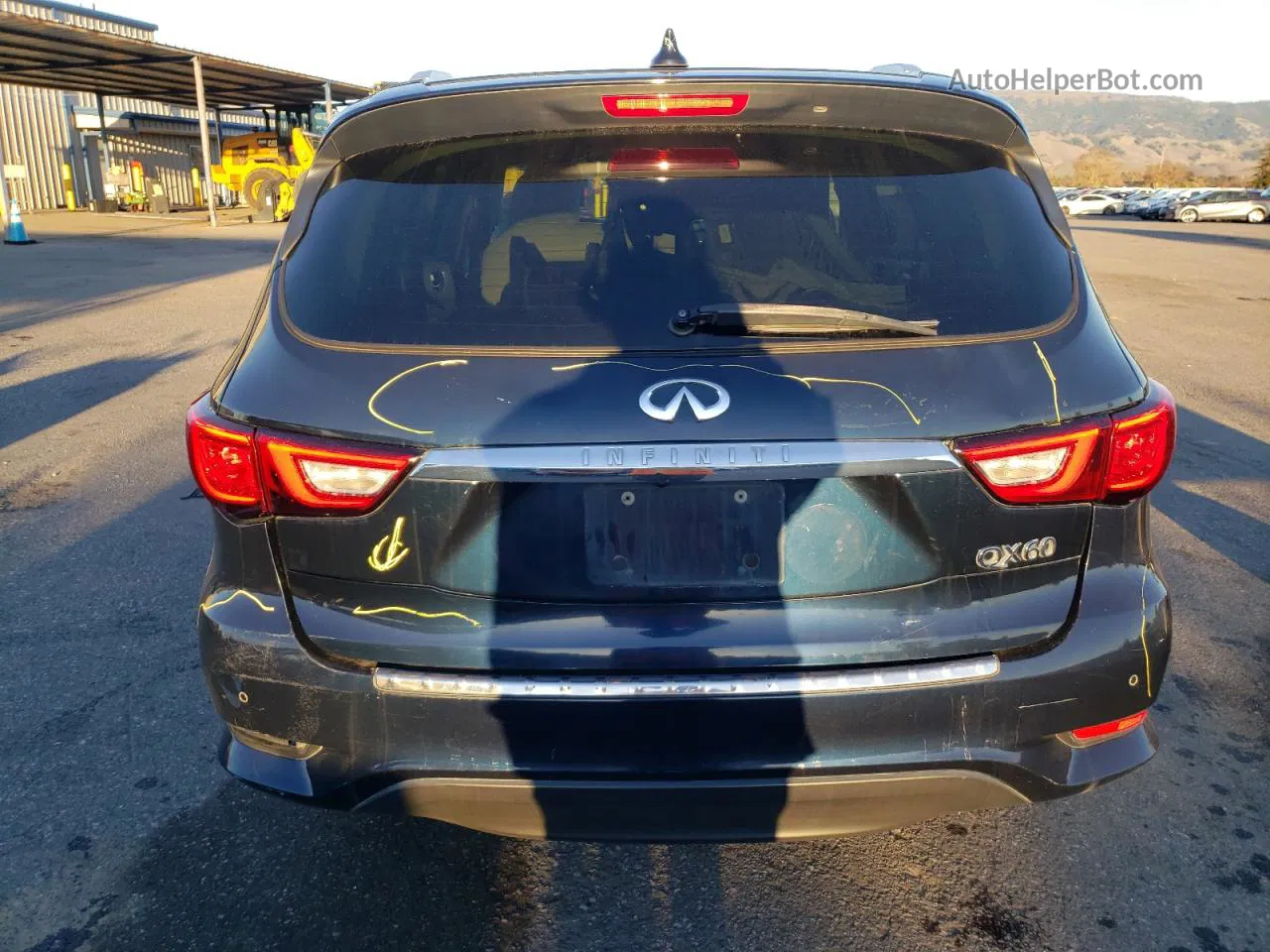 2016 Infiniti Qx60  Blue vin: 5N1AL0MN6GC531189