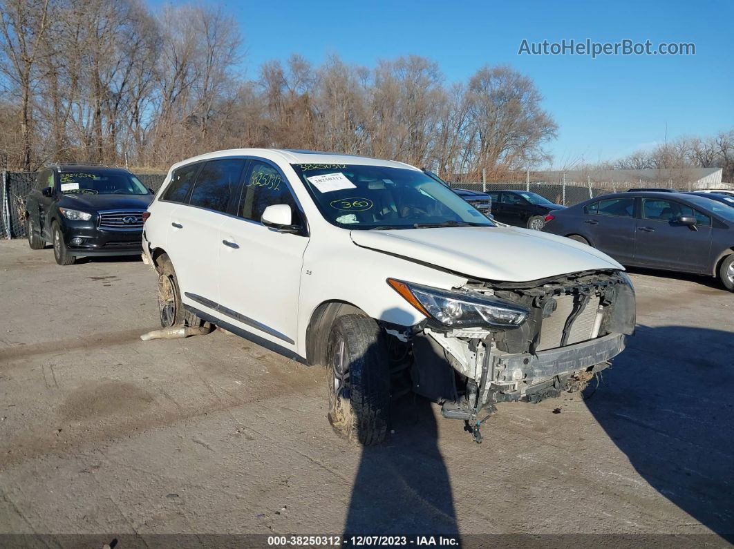 2016 Infiniti Qx60 Base (cvt) White vin: 5N1AL0MN7GC501344