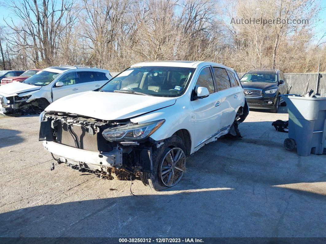 2016 Infiniti Qx60 Base (cvt) White vin: 5N1AL0MN7GC501344