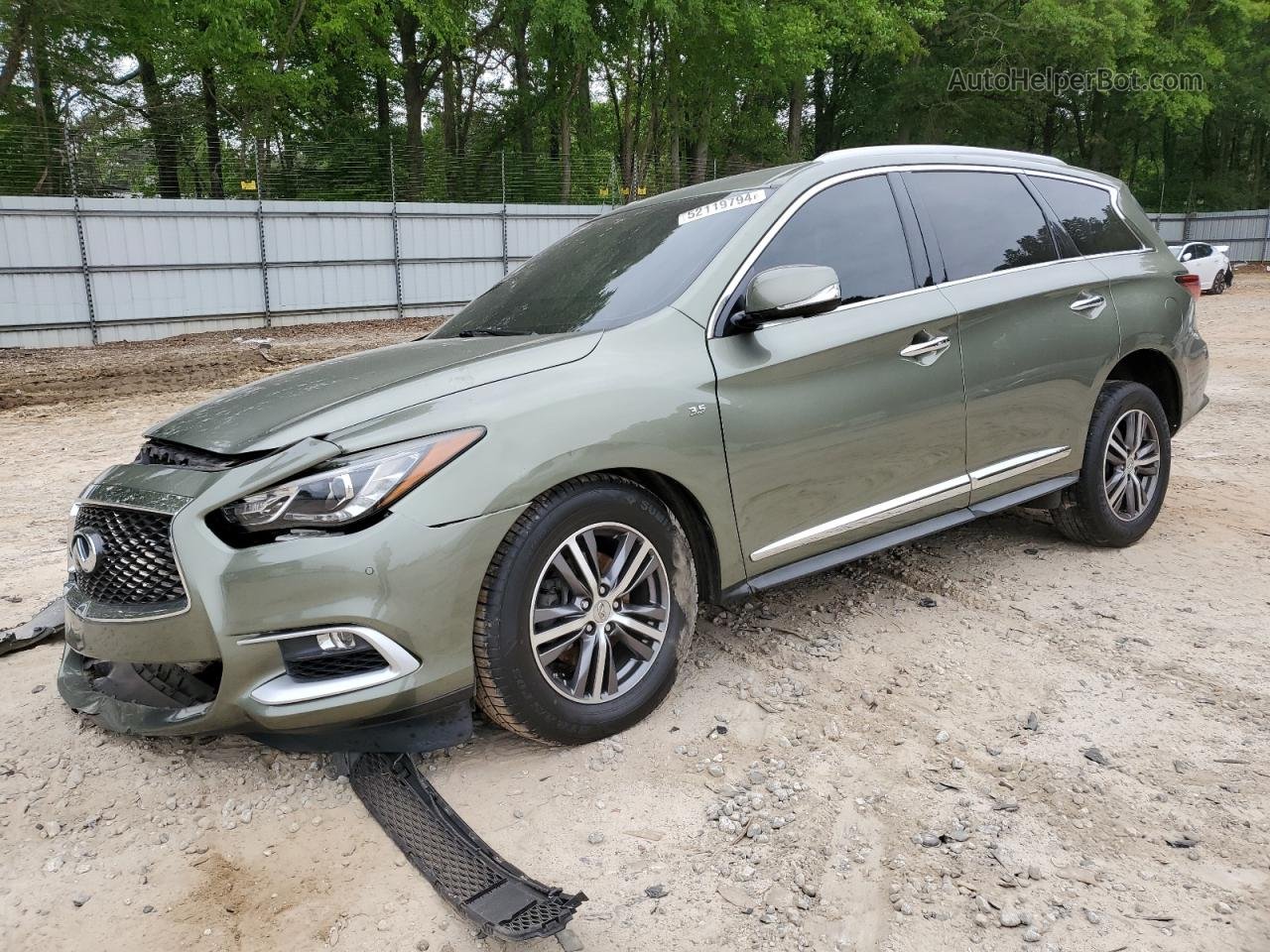 2016 Infiniti Qx60  Green vin: 5N1AL0MN7GC510691