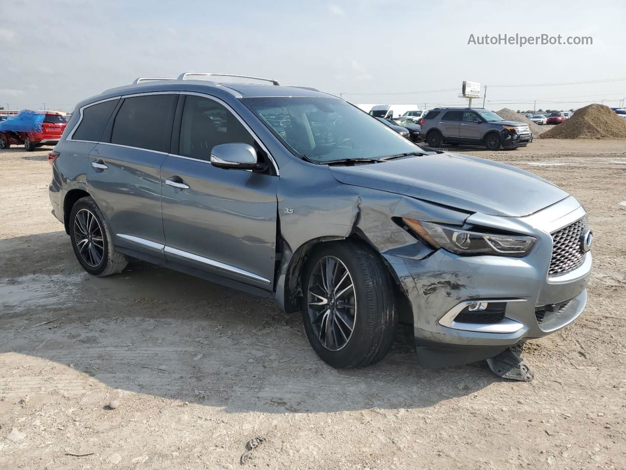 2016 Infiniti Qx60  Blue vin: 5N1AL0MN7GC513395