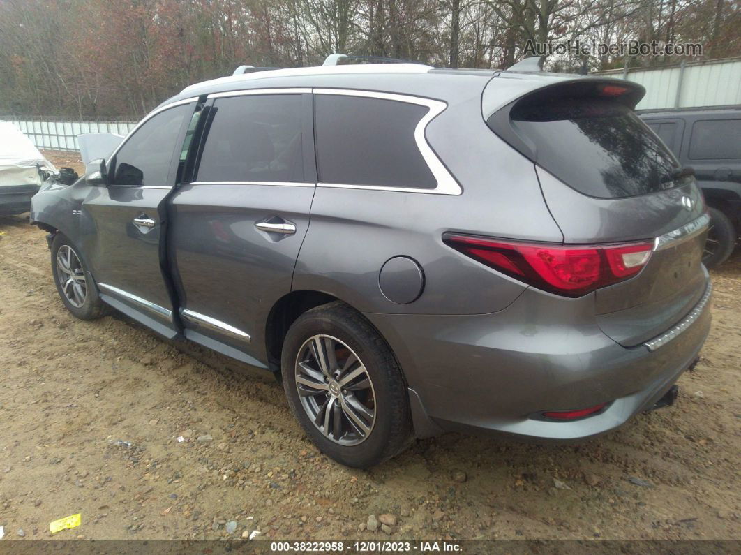 2016 Infiniti Qx60   Gray vin: 5N1AL0MN7GC528477