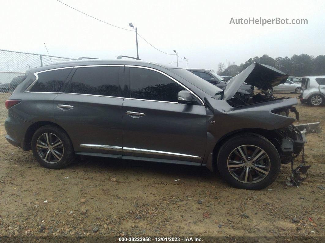 2016 Infiniti Qx60   Gray vin: 5N1AL0MN7GC528477