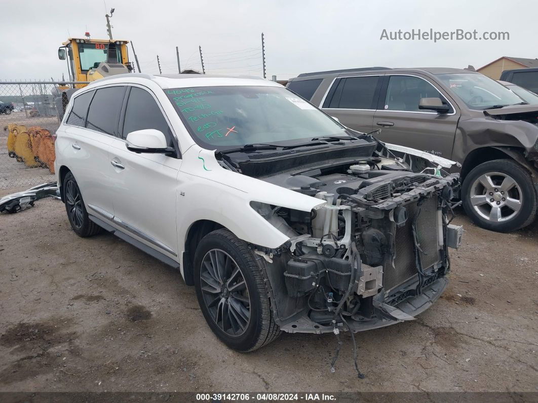 2016 Infiniti Qx60   White vin: 5N1AL0MN8GC514135