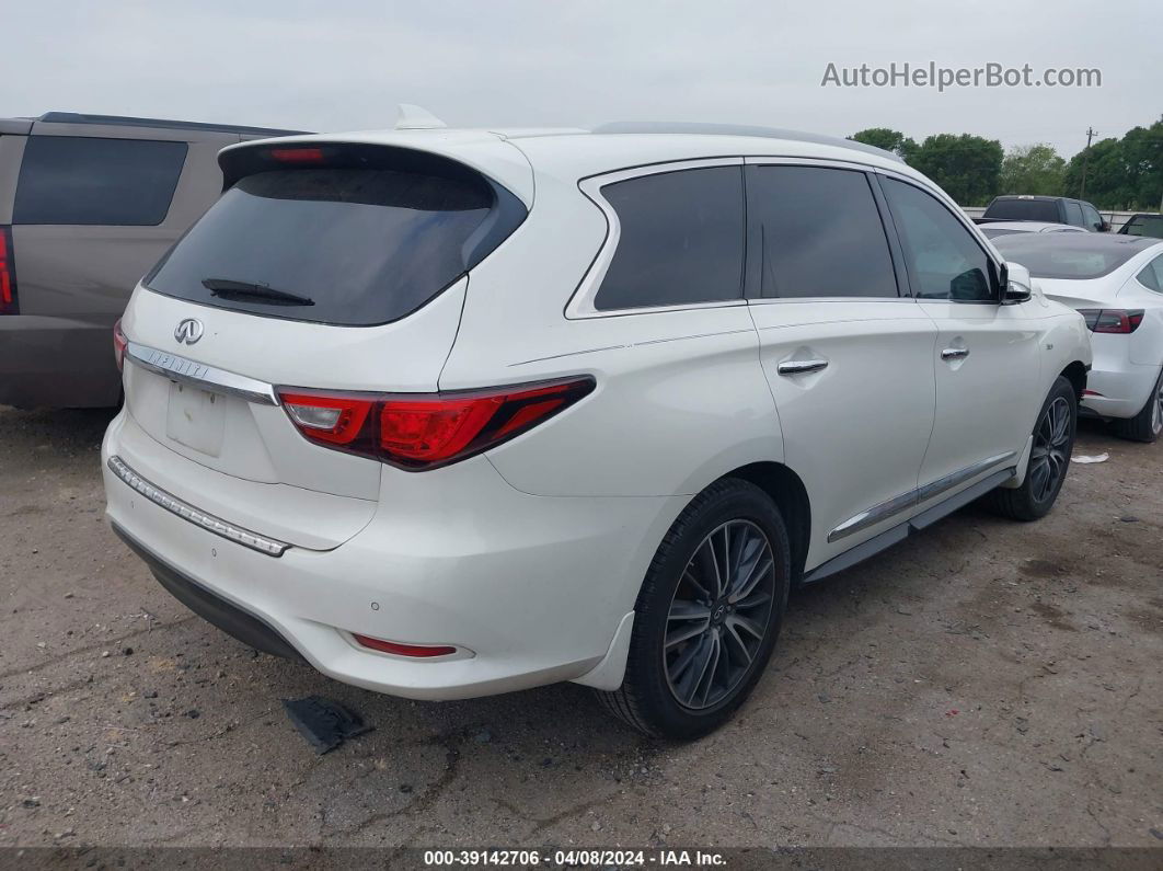 2016 Infiniti Qx60   White vin: 5N1AL0MN8GC514135