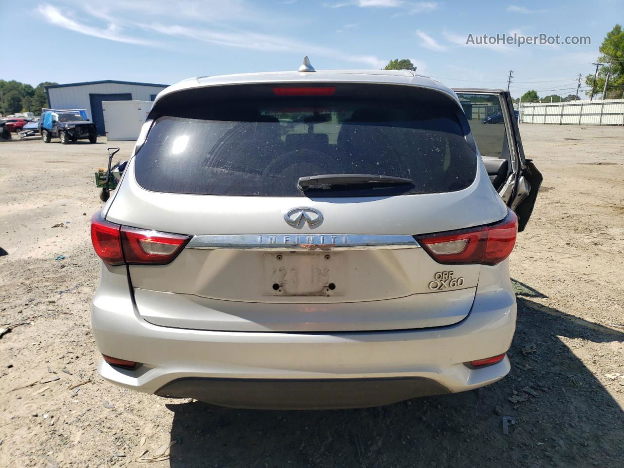 2016 Infiniti Qx60  Gray vin: 5N1AL0MN8GC528293