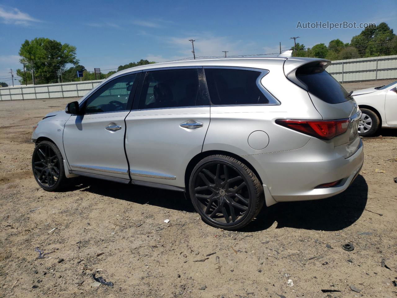 2016 Infiniti Qx60  Gray vin: 5N1AL0MN8GC528293