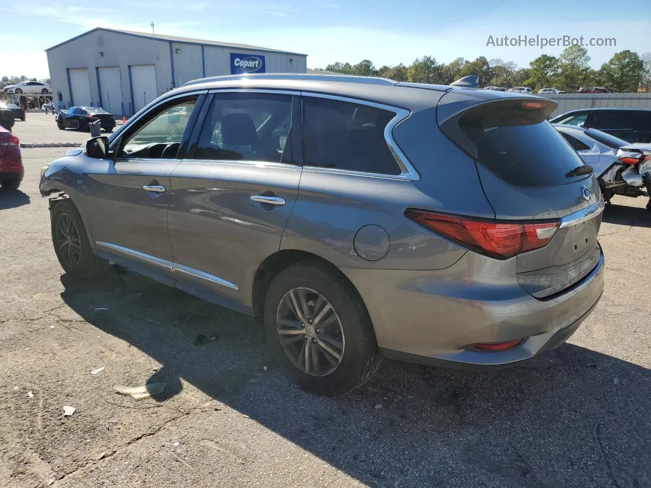 2016 Infiniti Qx60  Gray vin: 5N1AL0MN9GC502995