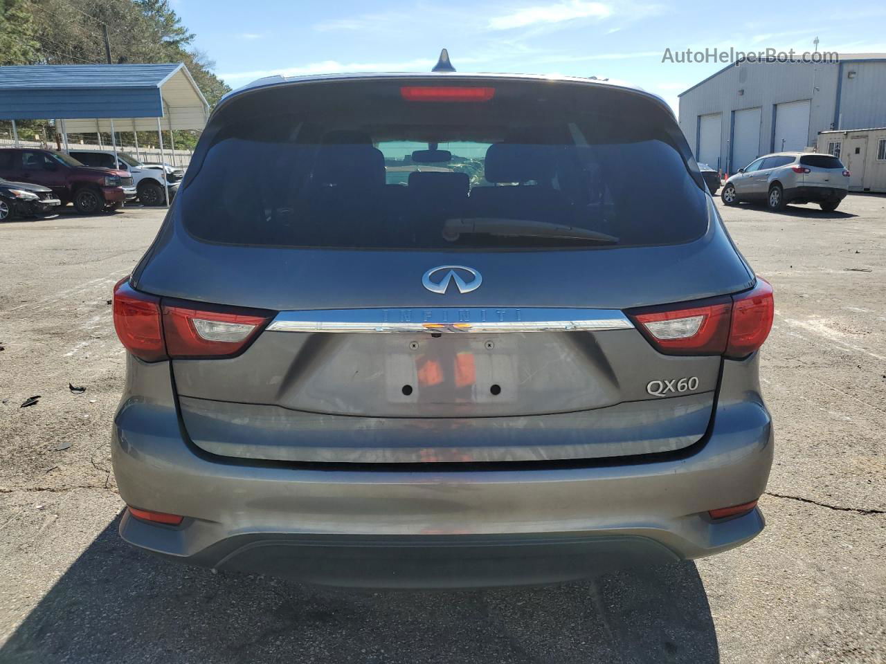 2016 Infiniti Qx60  Gray vin: 5N1AL0MN9GC502995