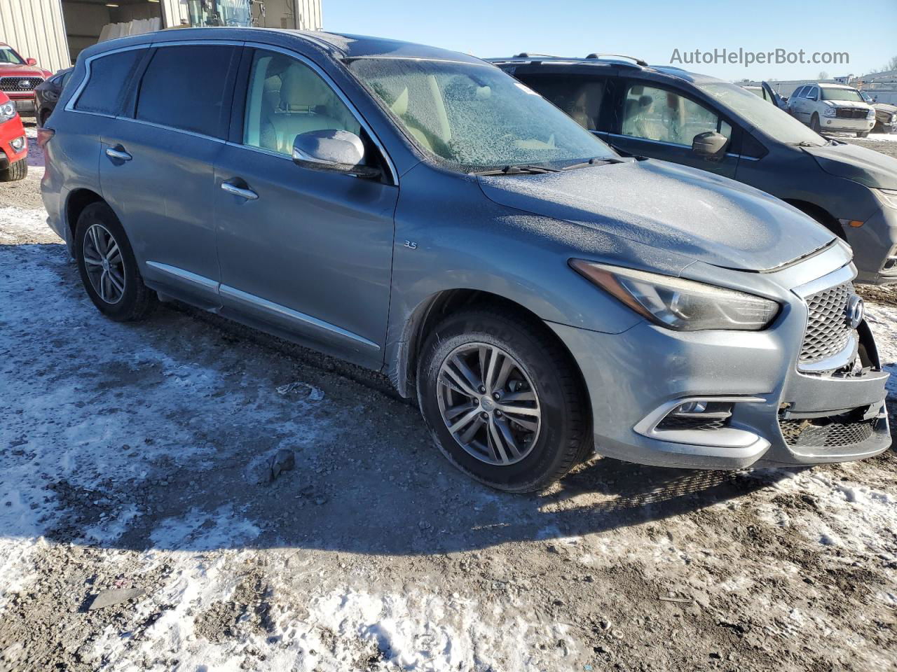 2016 Infiniti Qx60  Gray vin: 5N1AL0MN9GC517254