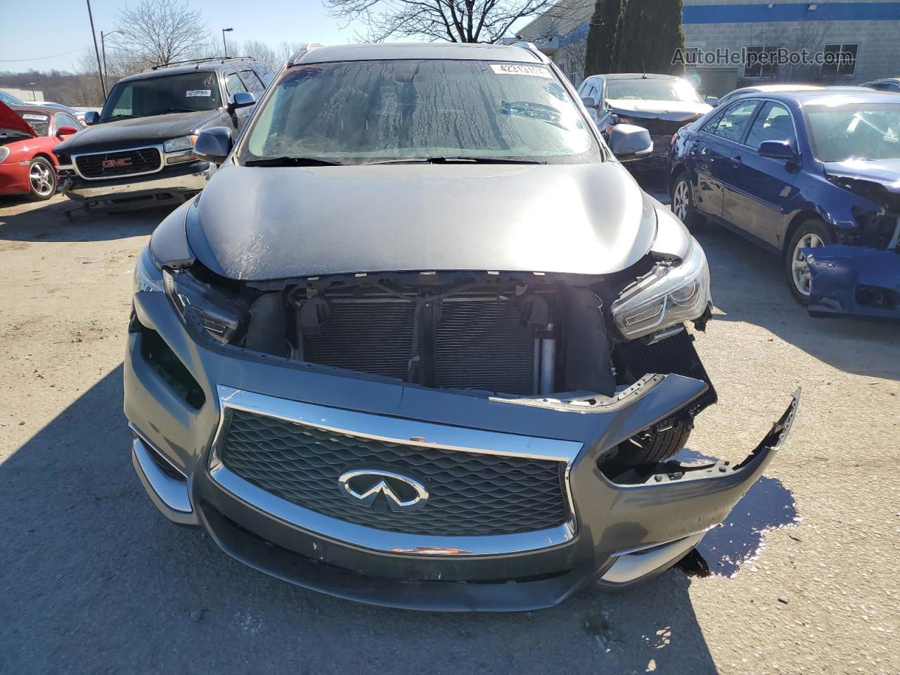 2016 Infiniti Qx60  Серый vin: 5N1AL0MN9GC518646