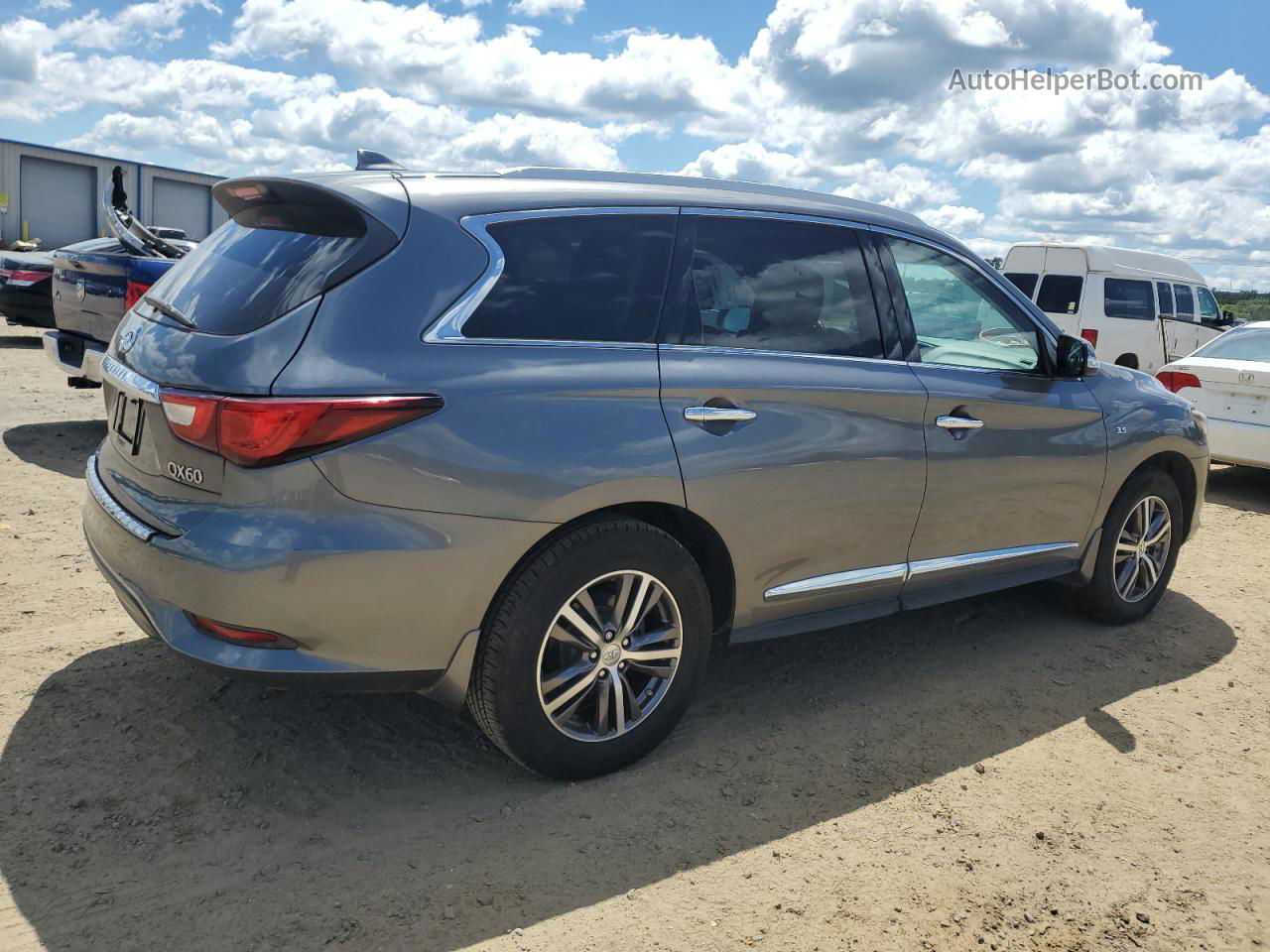 2016 Infiniti Qx60  Gray vin: 5N1AL0MN9GC519490