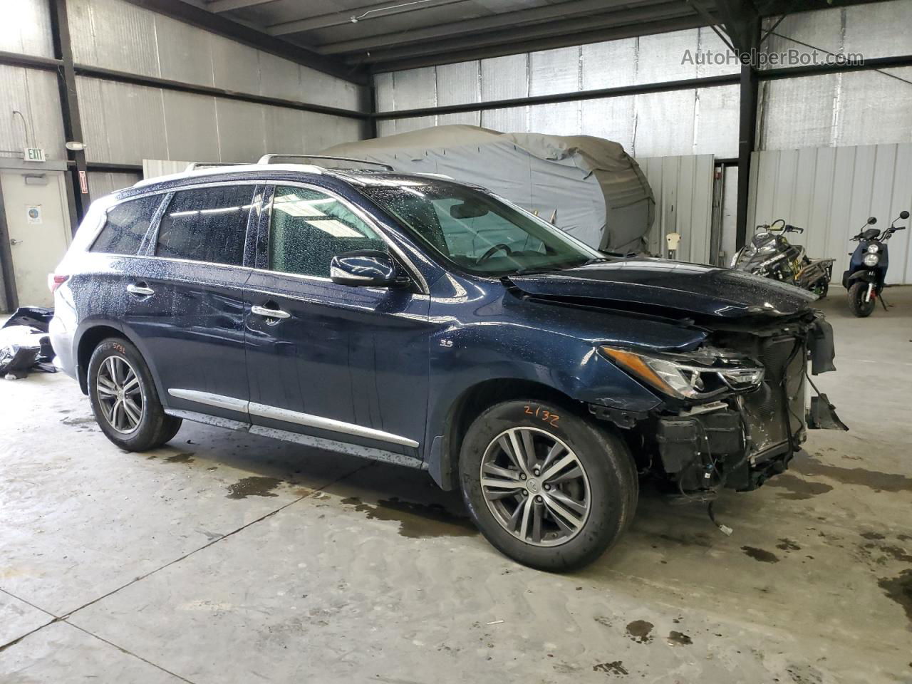 2016 Infiniti Qx60  Blue vin: 5N1AL0MN9GC519702