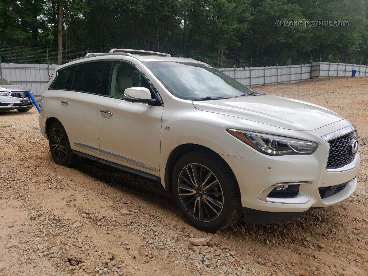 2016 Infiniti Qx60  White vin: 5N1AL0MN9GC529890