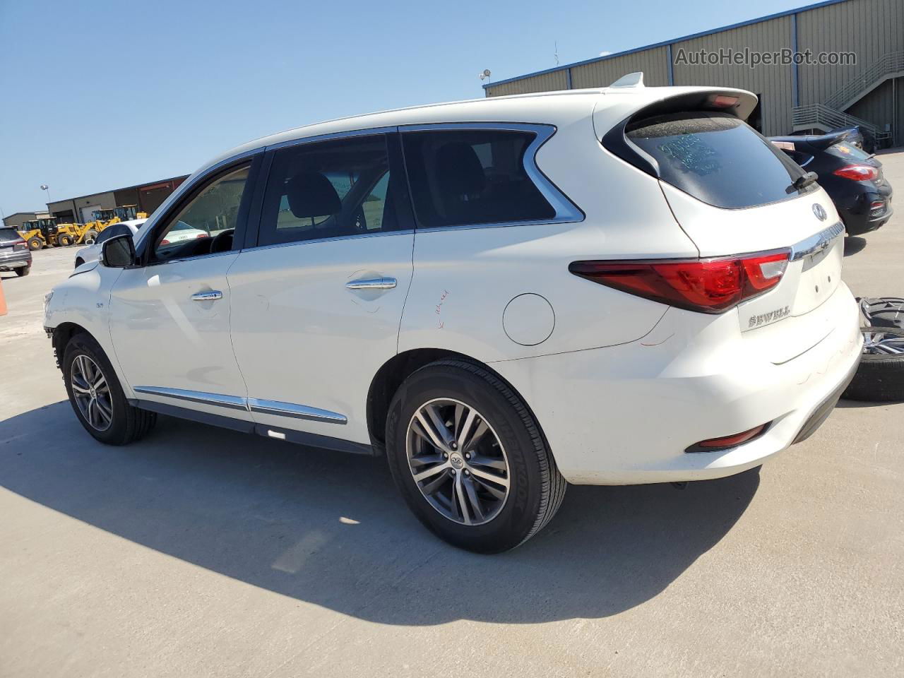 2016 Infiniti Qx60  White vin: 5N1AL0MNXGC511303