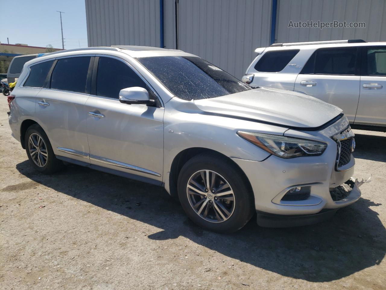 2016 Infiniti Qx60  Silver vin: 5N1AL0MNXGC525315