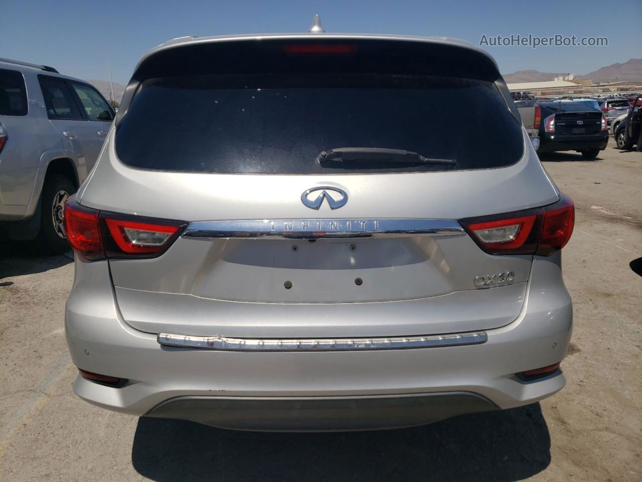 2016 Infiniti Qx60  Silver vin: 5N1AL0MNXGC525315