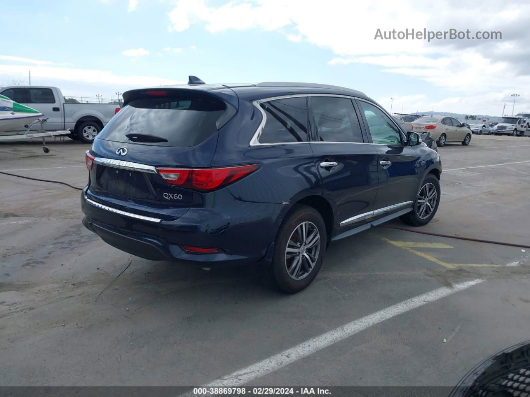 2016 Infiniti Qx60 Dark Blue vin: 5N1AL0MNXGC529770