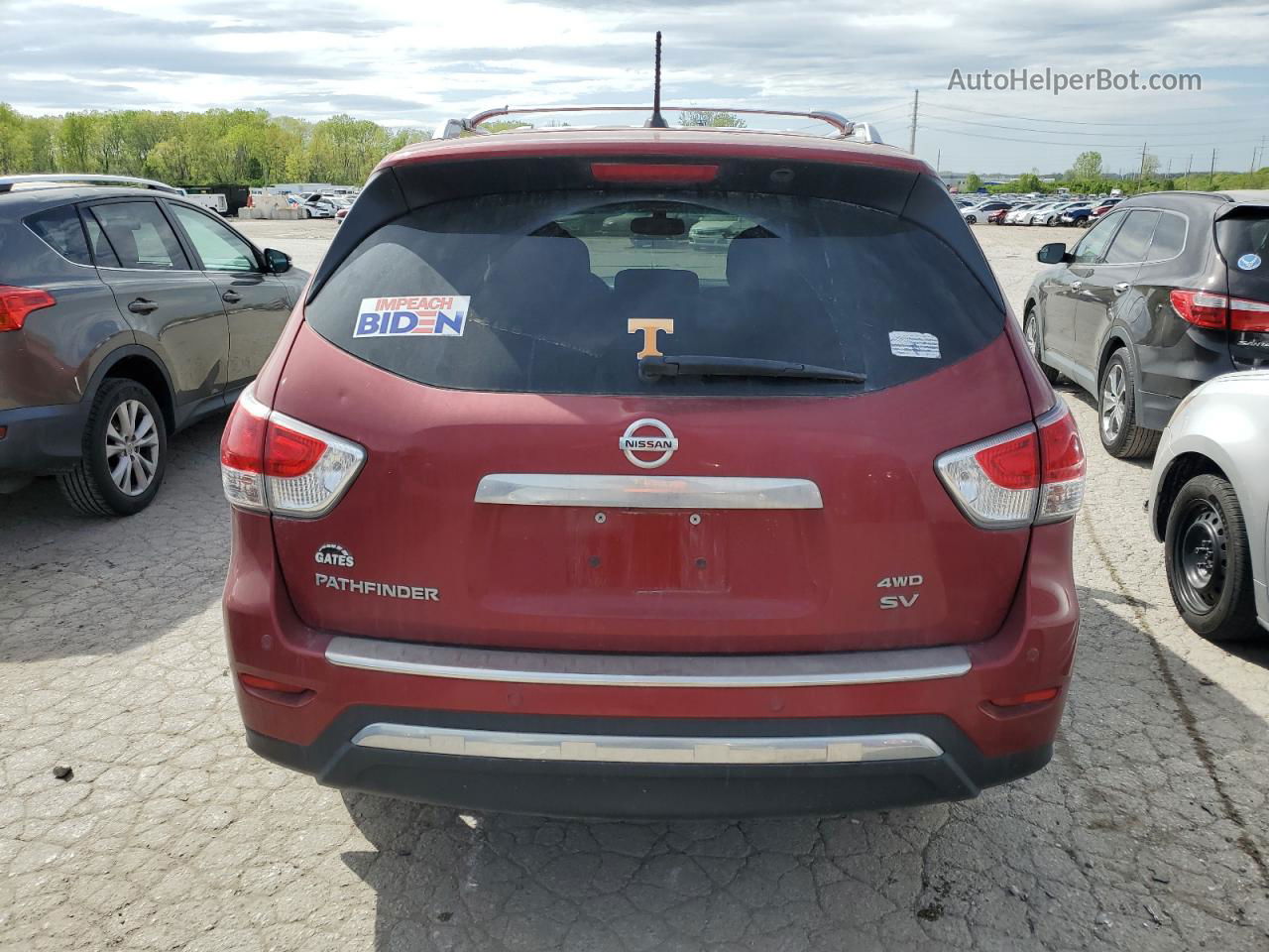 Price & History 2015 Nissan Pathfinder S 3.5l 6 vin