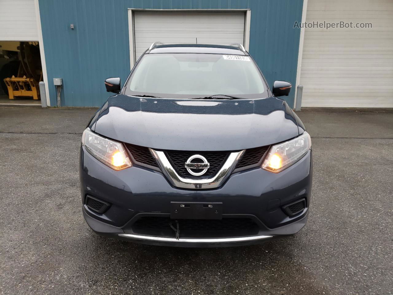 2016 Nissan Rogue S Blue vin: 5N1AT2MMXGC757674