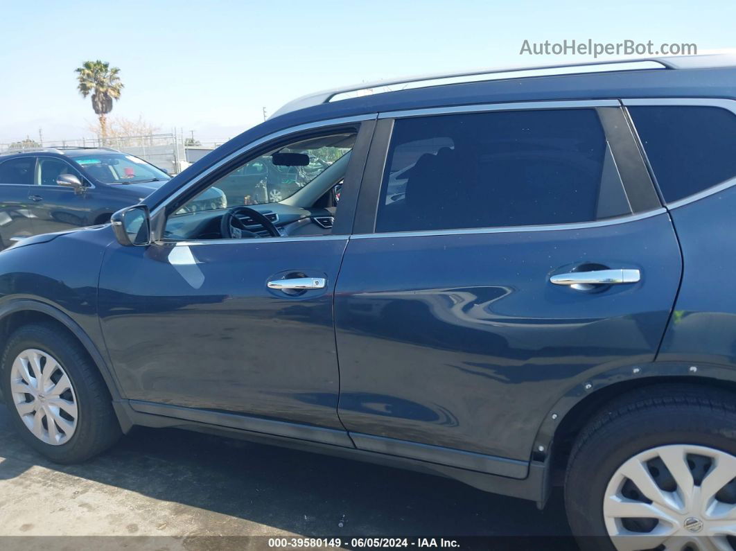 2016 Nissan Rogue S Blue vin: 5N1AT2MN5GC834492