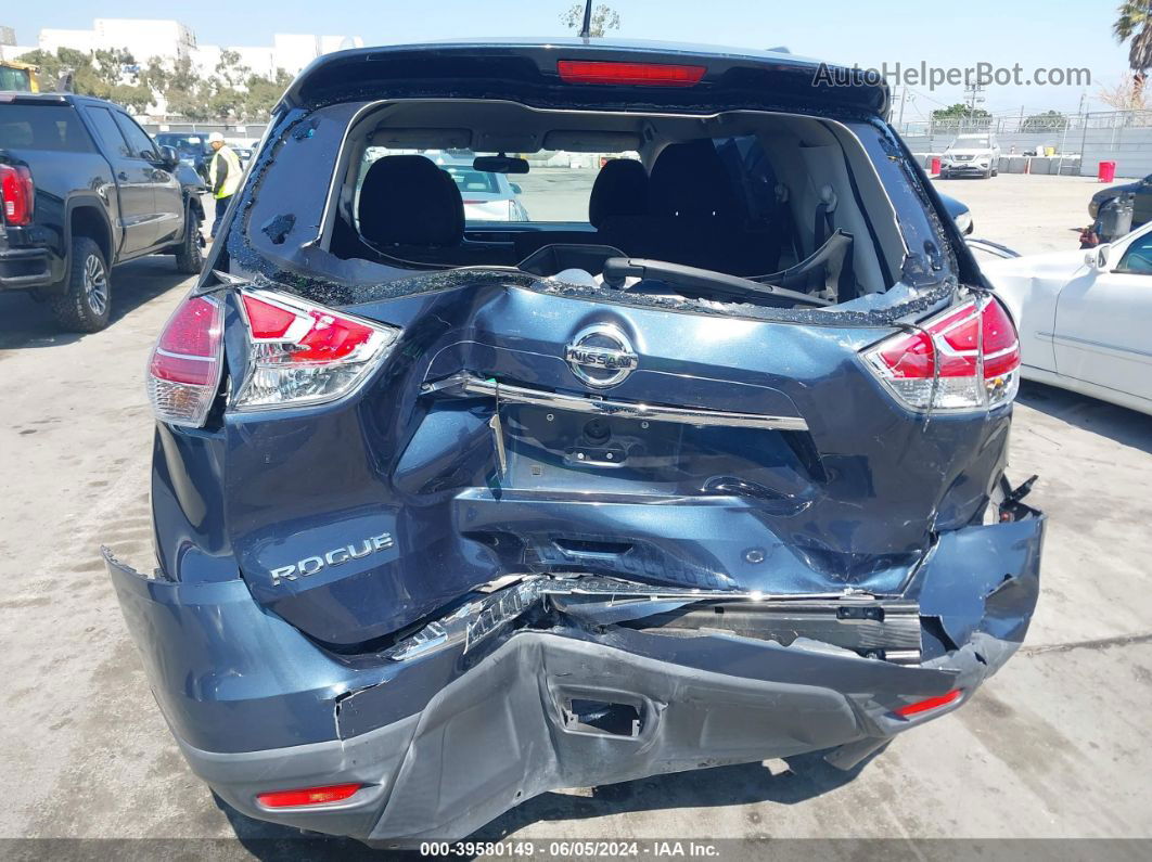 2016 Nissan Rogue S Blue vin: 5N1AT2MN5GC834492