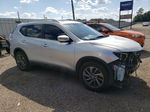 2016 Nissan Rogue S Silver vin: 5N1AT2MT0GC760431