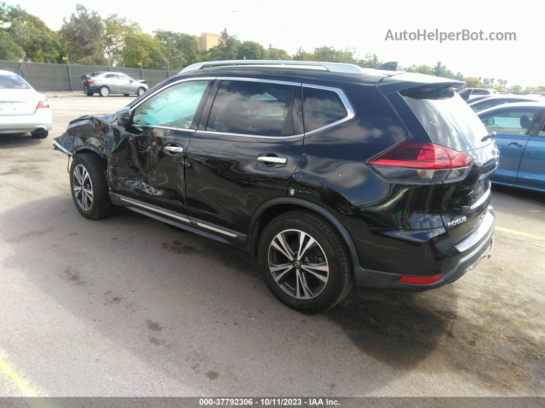 2018 Nissan Rogue Sl Black vin: 5N1AT2MT0JC736069