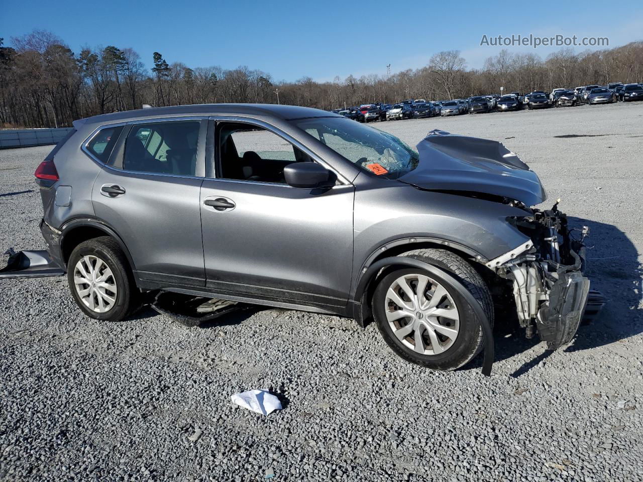 2018 Nissan Rogue S Charcoal vin: 5N1AT2MT0JC752630