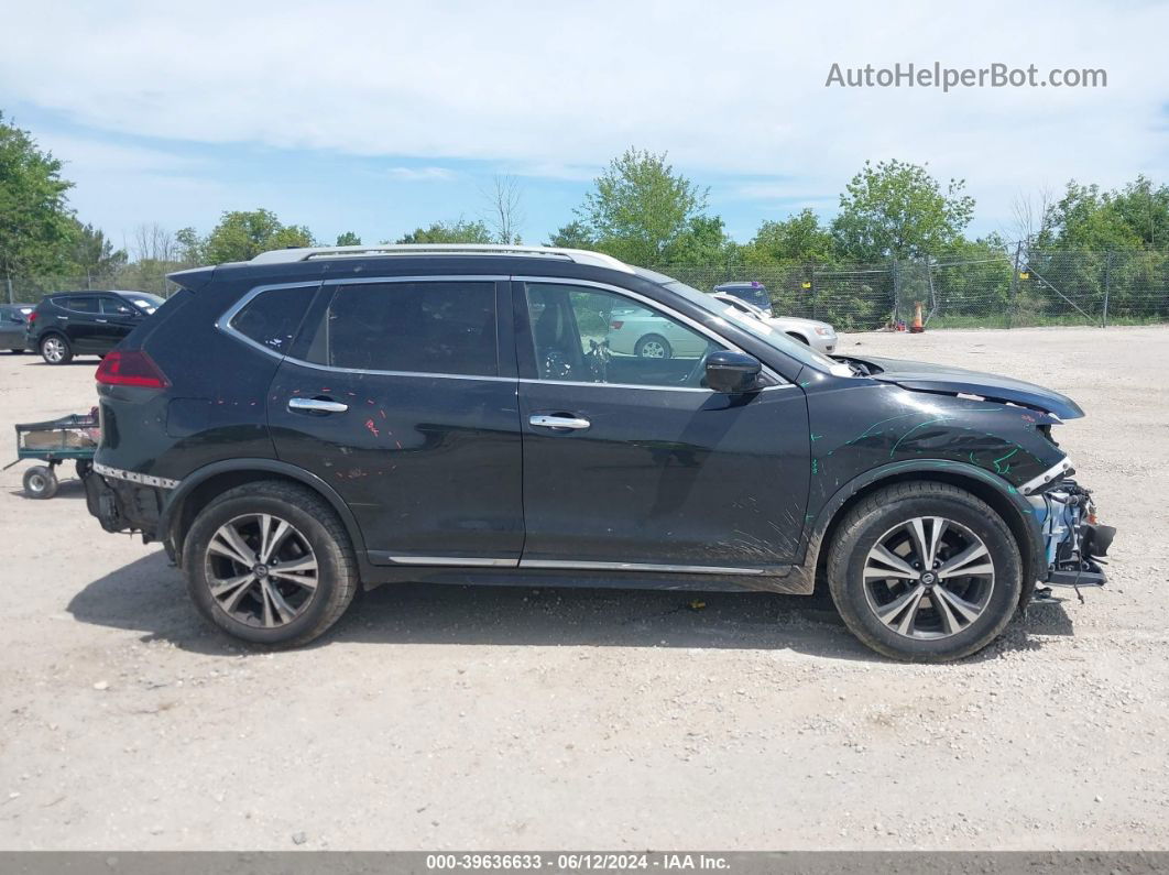 2018 Nissan Rogue Sl Black vin: 5N1AT2MT0JC779665