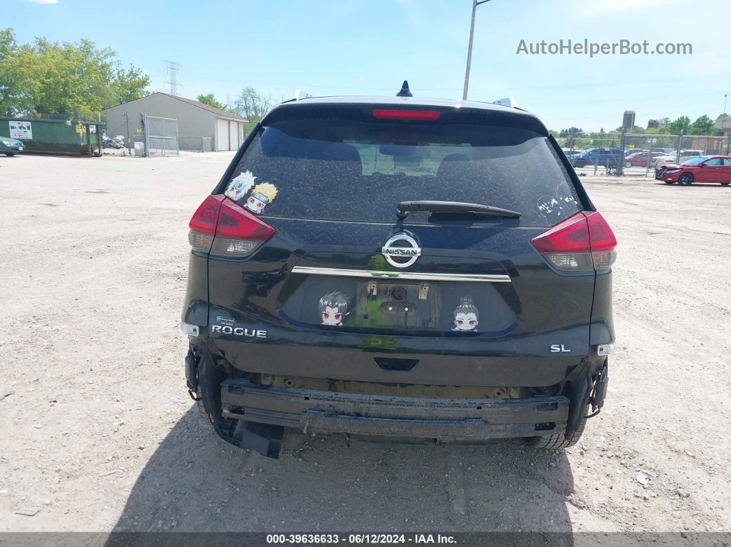 2018 Nissan Rogue Sl Black vin: 5N1AT2MT0JC779665