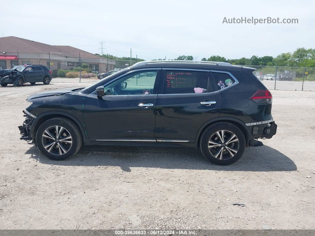 2018 Nissan Rogue Sl Black vin: 5N1AT2MT0JC779665