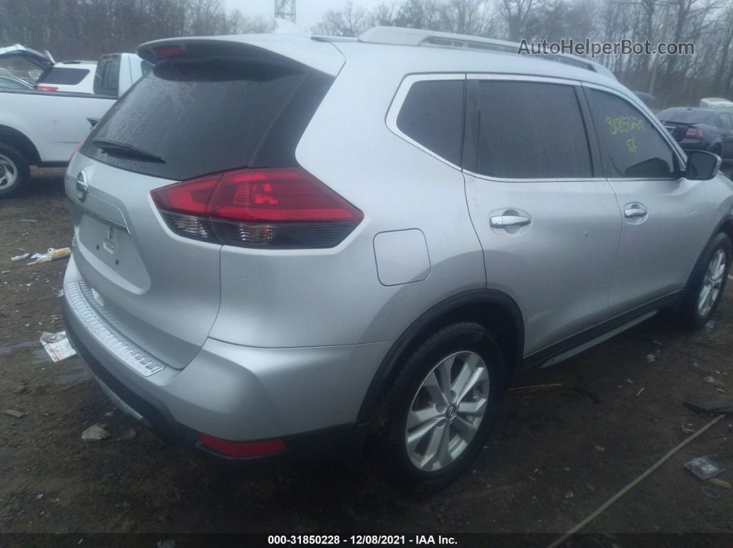 2018 Nissan Rogue S Silver vin: 5N1AT2MT0JC826967