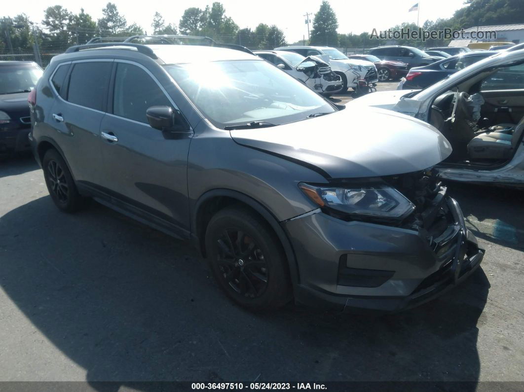 2018 Nissan Rogue Sv Черный vin: 5N1AT2MT1JC745069