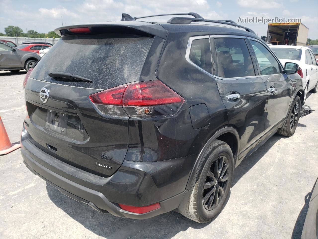 2018 Nissan Rogue S Black vin: 5N1AT2MT1JC771168