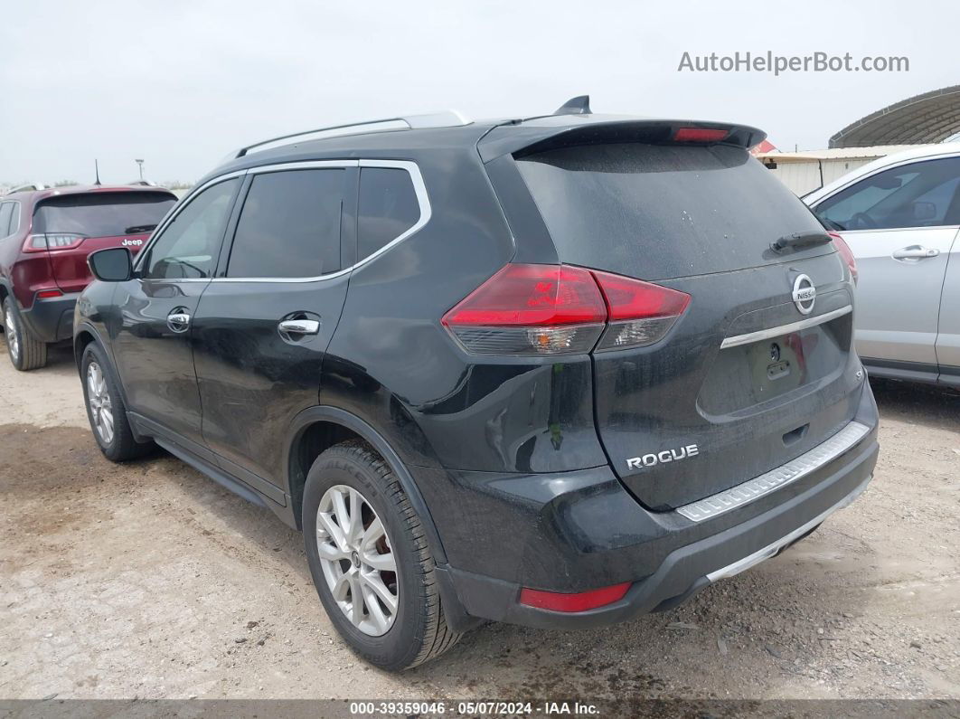 2018 Nissan Rogue Sv Черный vin: 5N1AT2MT1JC831269