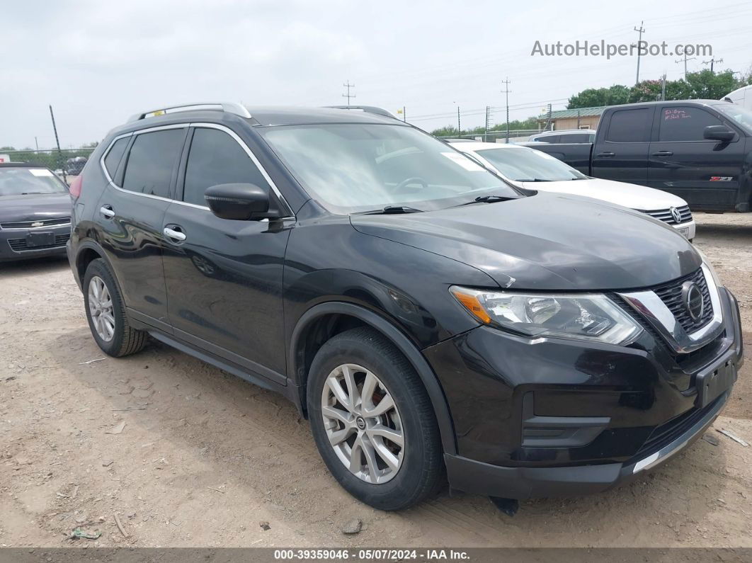 2018 Nissan Rogue Sv Black vin: 5N1AT2MT1JC831269