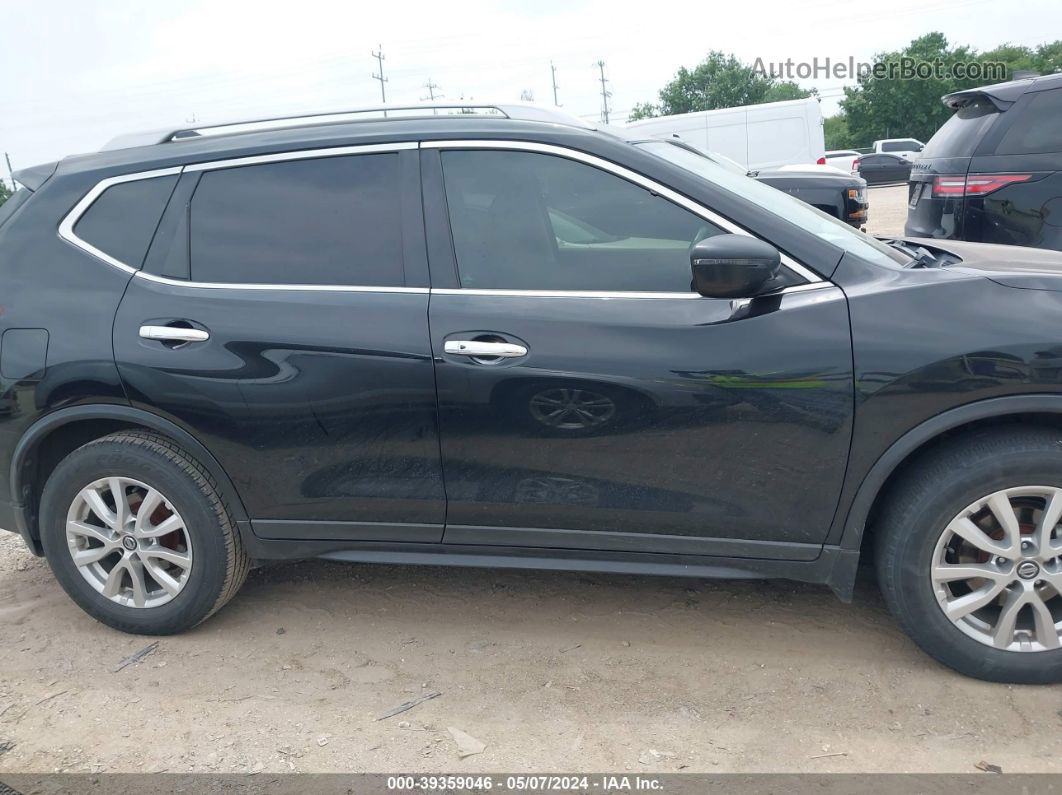 2018 Nissan Rogue Sv Черный vin: 5N1AT2MT1JC831269