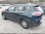 2016 Nissan Rogue S Dark Blue vin: 5N1AT2MT2GC815106