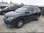 2016 Nissan Rogue S Dark Blue vin: 5N1AT2MT2GC815106