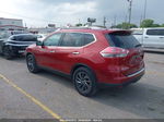 2016 Nissan Rogue Sl Red vin: 5N1AT2MT2GC914671