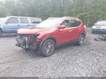 2016 Nissan Rogue Sl Red vin: 5N1AT2MT3GC793794